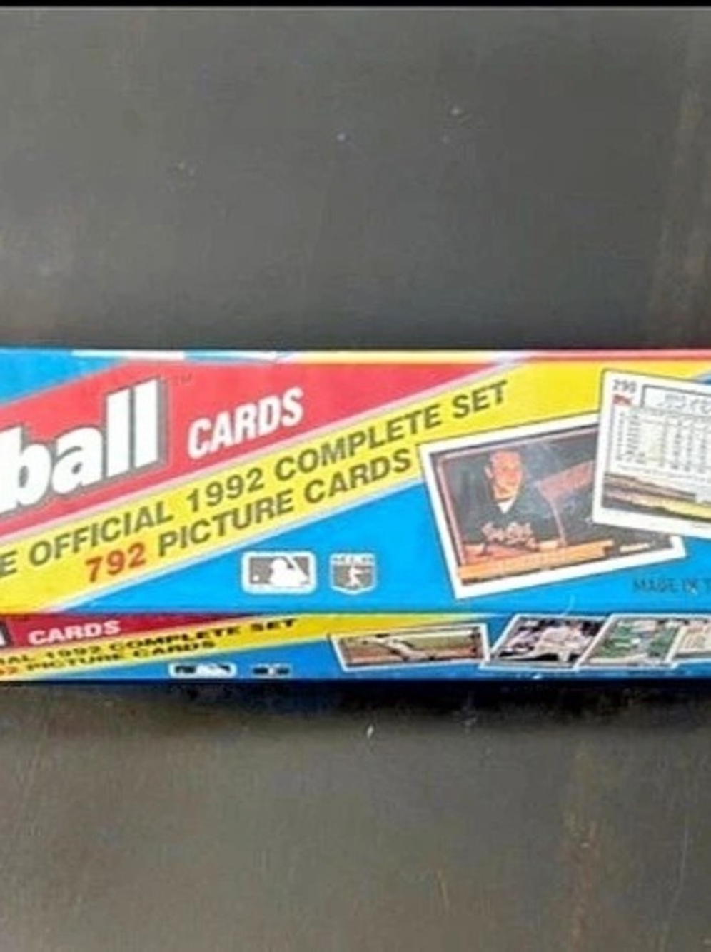 Topps 1992 Topps Micro Baseball Complete Set 1992 Complete Set Blue & White